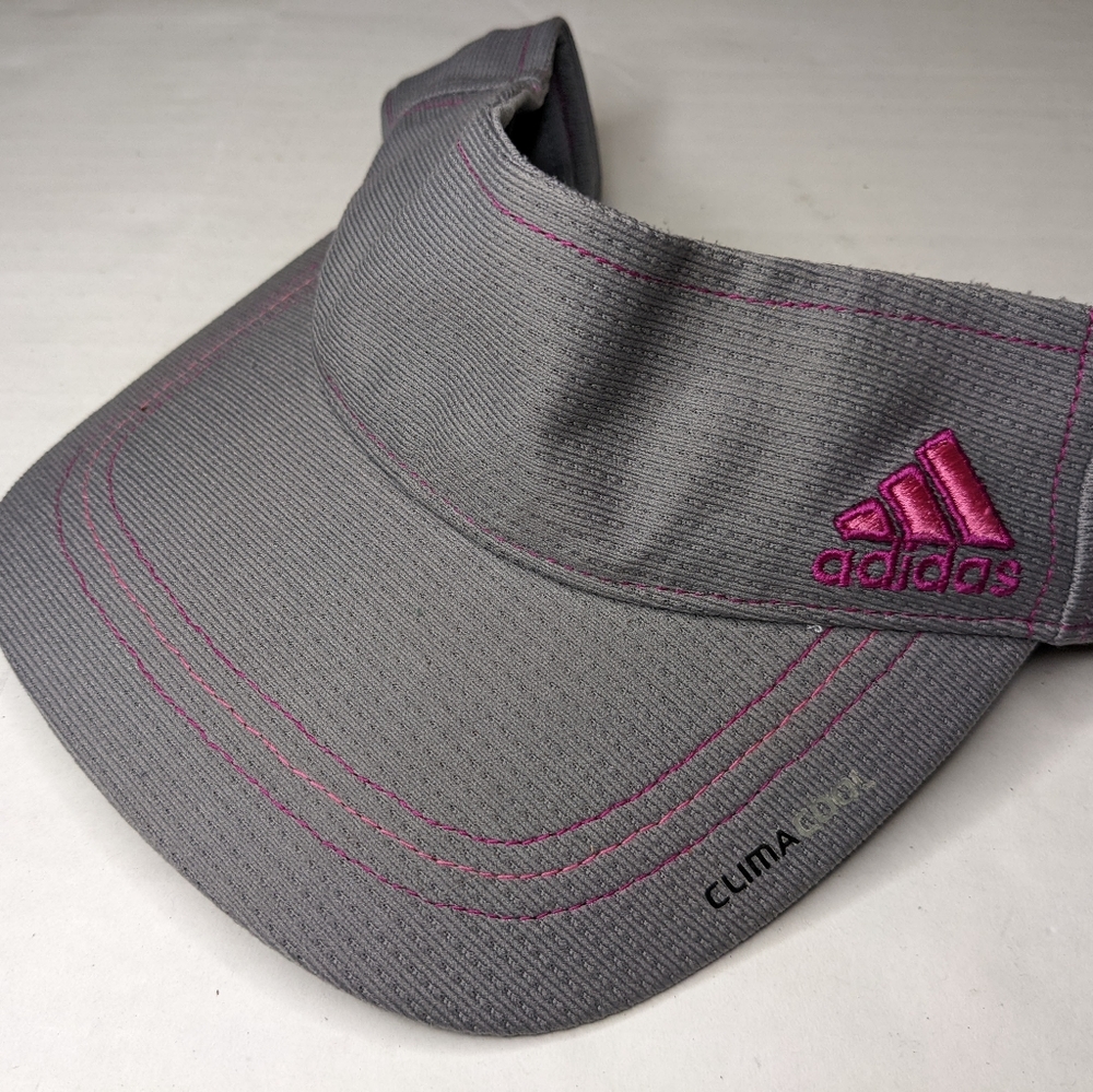 ADIDAS Women's Climacool One Size Fits All Visor gray Cap Sun Protector Hat